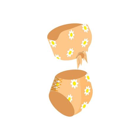 Premium Vector D Isometric Flat Vector Set Of Lingerie And Swimsuits Female Swimwear Item