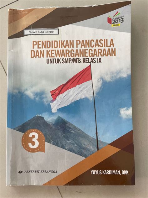 Buku Pelajaran Ppkn Kelas 9 Smp On Carousell