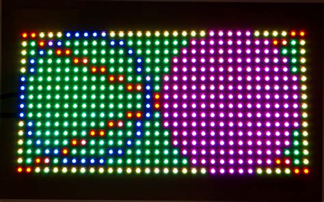 32x16和32x32 Rgb Led矩阵的制作教程 电子发烧友网