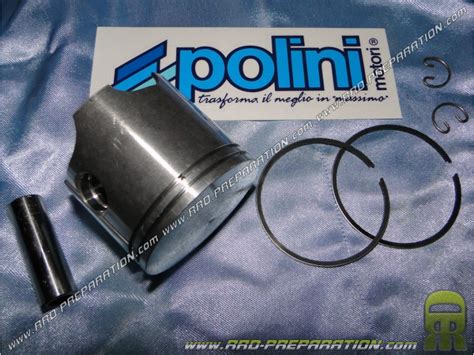 Piston Ø47mm pour kit 70 POLINI aluminium bi segment pour Peugeot Ludix