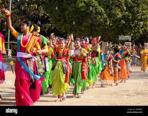 Bolpur Shantiniketan West Bengal India 7th March 2023 Number Of