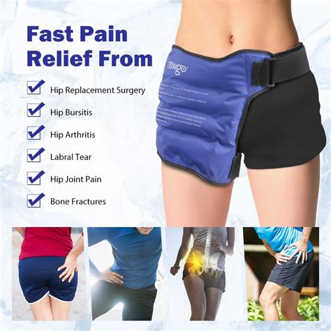 Newgo Hip Ice Pack Wrap Reusable Hot Cold Therapy Ubuy India