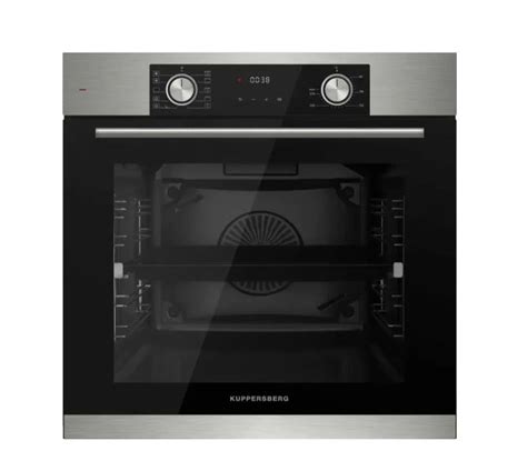 Духовой шкаф электрический Kuppersberg HF 610 BX, черный/нержавеющая ...