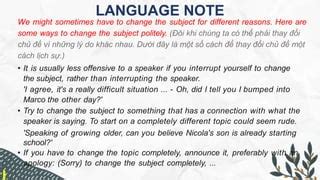 UNIT 26-CHANGING THE SUBJECT.pptx | Automotive Industry | Industries