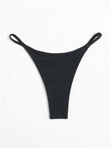 Bragas Bikini Tanga Negro Yaxa Store