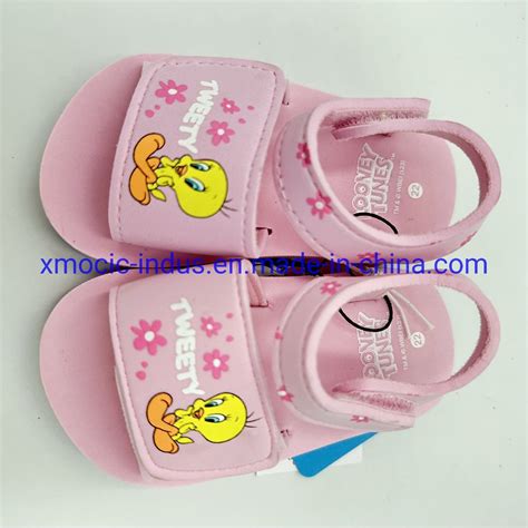 Oem Logo Shoes Sliders Cute Slippers For Girls Kids Sandals China