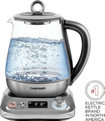 Chefman Digital Electric Glass Kettle 1 5 Liter Only 38 20