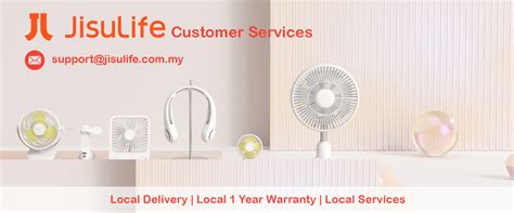 Jisulife Malaysia Official Store - Pioneering Brand On Portable Fan