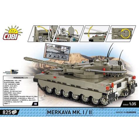 Merkava Mk. 1/2 (COBI-2621) \ Tanks and vehicles \ Cobi.eu