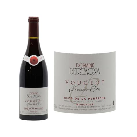 Vougeot 1er Cru Clos de La Perrière Monopole 2021 Domaine Bertagna