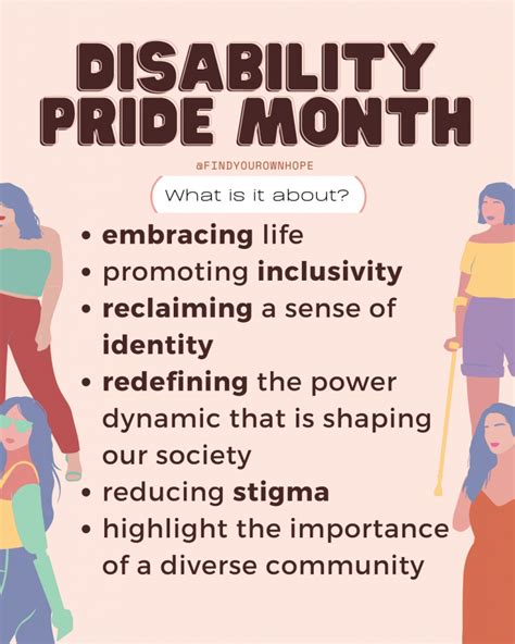 What Is Disability Pride Month Find Your Own Hope