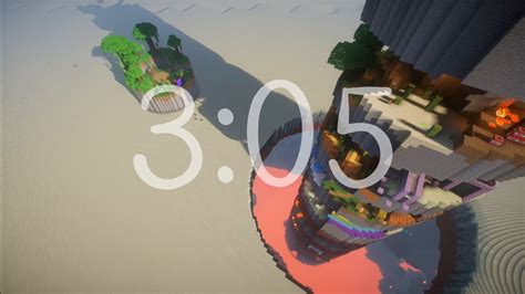 Minecraft Parkour Spiral 2 Speedrun In 305 World Record Youtube