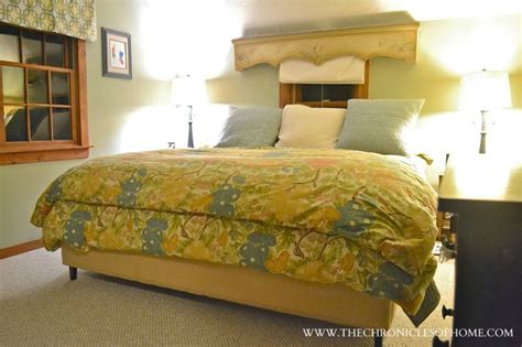 {DIY} Upholstered Bed Frame - The Chronicles of Home