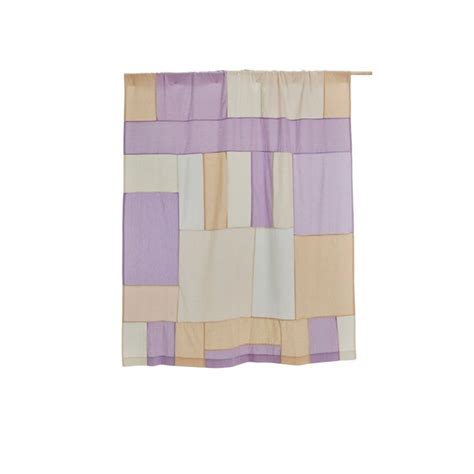 Jou Quilts Jou Pojagi Gardin Gardin Nude With Straps Short Nude Hvid Og Lilla