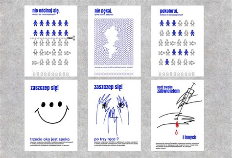 Vaccination campaign posters on Behance