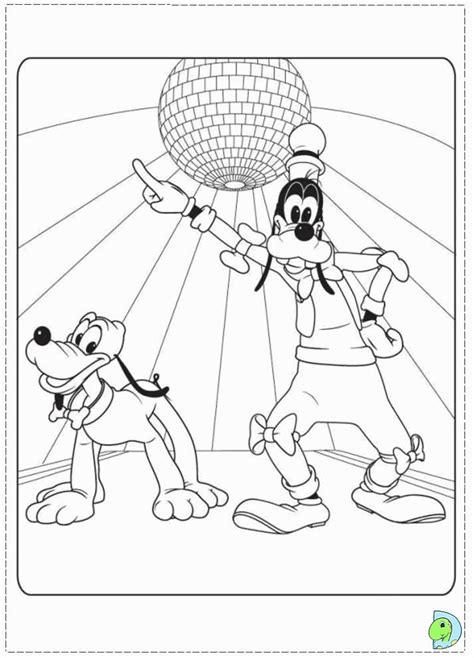 Mickey Mouse Clubhouse Printable Coloring Pages - Coloring Home