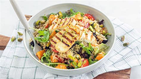 Quinoa Met Gegrilde Groenten En Halloumi Leukerecepten