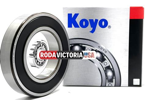 Koyo Rs C Deep Groove Ball Bearing Rubber Sealed X X Mm