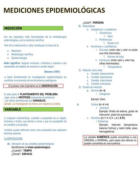 Mediciones epidemiológicas Mariana Zarelly Vargas Cárdenas uDocz