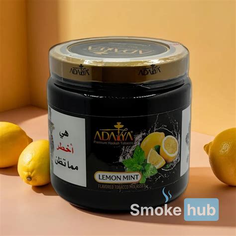 Adalya Shisha Tobacco Lemon Mint 1kg Aed 160 Smokehub