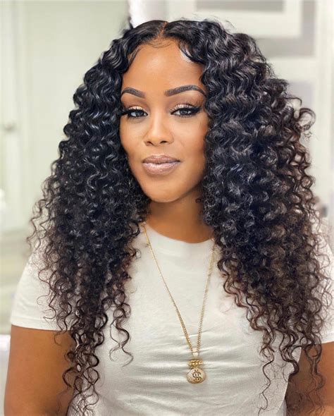 2 BUNDLE DEAL - BRAZILIAN (DEEP CURLY) | Curly weave hairstyles, Curly