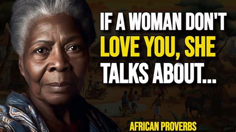 Africa Proverbs And Their Meaning African Wisdom Youtube