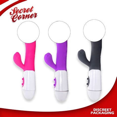 Dual Rabbit Multi Speeds G Spot Penis Dildo Clitoral Vibrator Sex Toys For Girls And Women