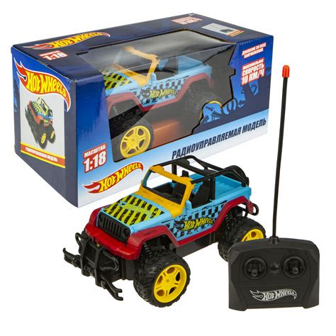 Радиоуправляемая машина Hot Wheels Внедорожник масштаб 1 18 купить в интернет магазине Hot wheels su