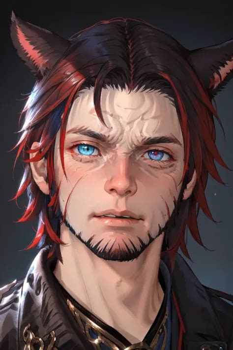 Ffxiv Male Miqote Keeper Of The Moon Khit Li L Ocar Seaart Ai Model