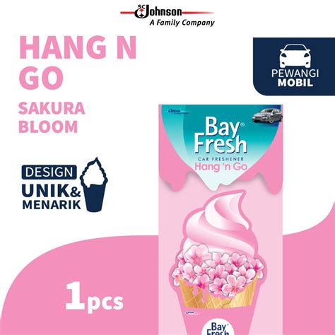 Parfum Pewangi Interior Mobil Bayfresh Hang N Go Air Freshener Model