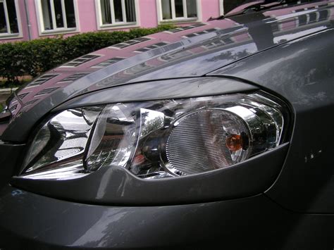 Реснички на фары — Chevrolet Aveo Sedan (1G), 2009 года | стайлинг | DRIVE2