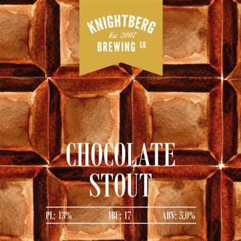 Chocolate Stout - Knightberg - Untappd