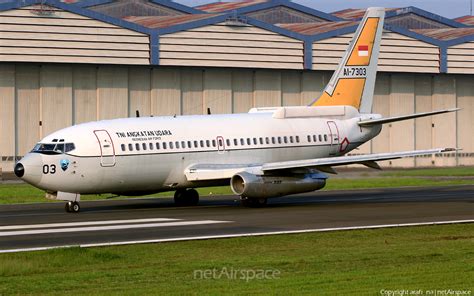 Indonesian Air Force Tni Au Boeing 737 2x9adv Ai 7303 Photo