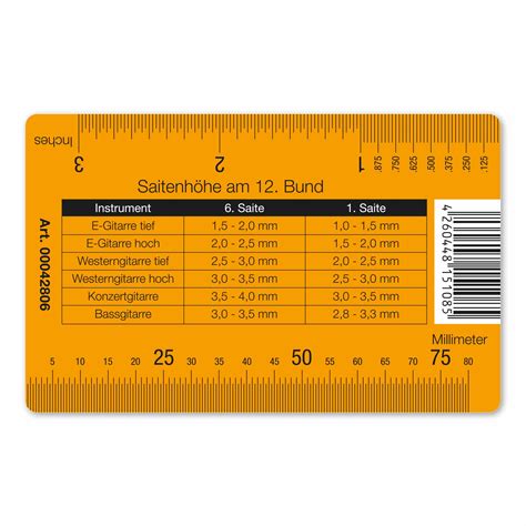 Kirstein String Action Ruler