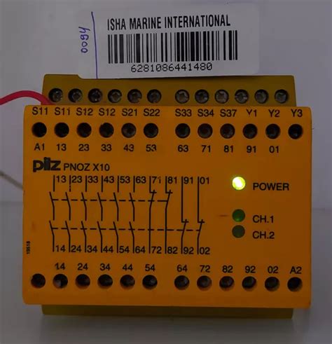 PILZ PNOZ X10 Safety Relay 24Vdc 1480 117 62 PicClick UK