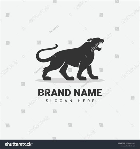 Tiger Logo Emblem Template Mascot Symbol Stock Vector (Royalty Free ...