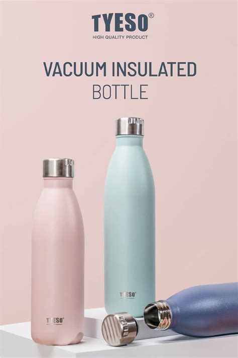 Tyeso Keep Cold And Hot Vacuum Insulated Tumbler Ml Ml Ts Ts Shopee Malaysia
