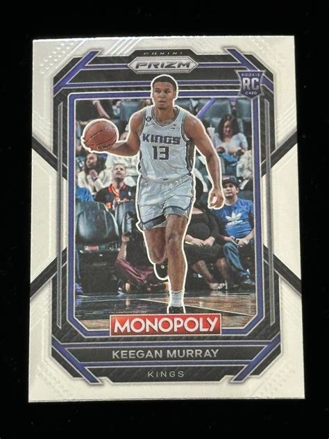 Lot Panini Prizm Monopoly Keegan Murray Rc