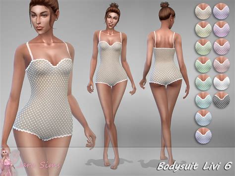 The Sims Resource Bodysuit Livi 6