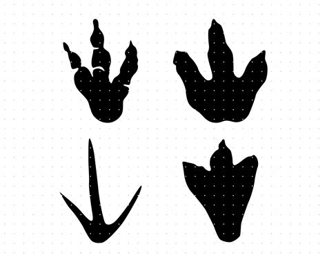 Dino Tracks Clipart