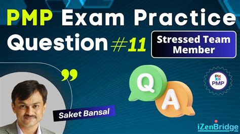 PMP Exam Practice Question And Answer 11 Stressed Team Member YouTube