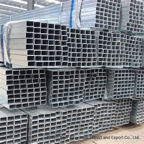 Hot Dipped Galvanized Steel Pipe Square Tube Rectagular Hollow