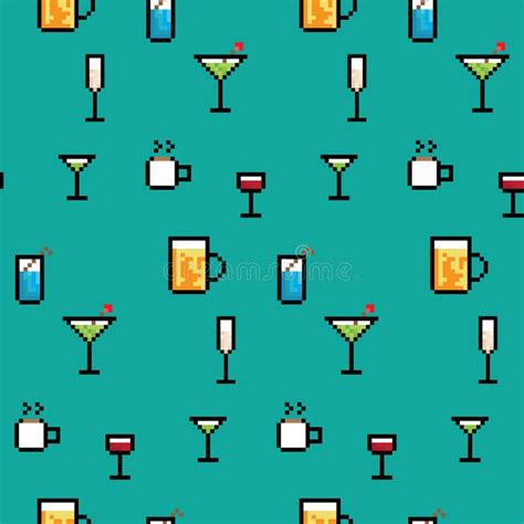 Pixel Drinks Stock Illustrations 569 Pixel Drinks Stock Illustrations