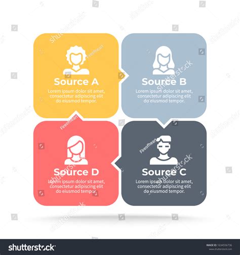 4 Square Diagram Over 13226 Royalty Free Licensable Stock