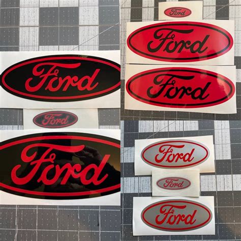 2008 2019 Ford Escape Emblem Overlays Full Set Front Back Etsy