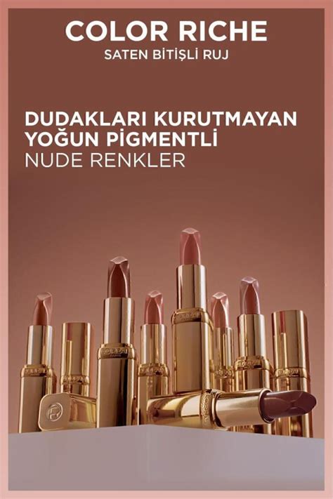L Oreal Paris Color Riche Saten Bitişli Ruj 540 Nude Unstoppable Fiyatı Yorumları