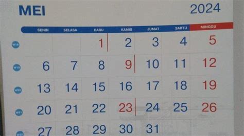 Kalender Tersisa Hari Cuti Bersama Tahun Ini Simak Jadwal