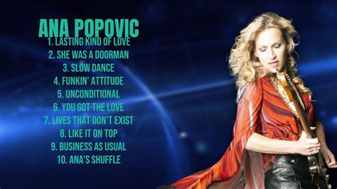 Ana Popovic The Hits You Can T Miss Supreme Hits Mix Accepted YouTube