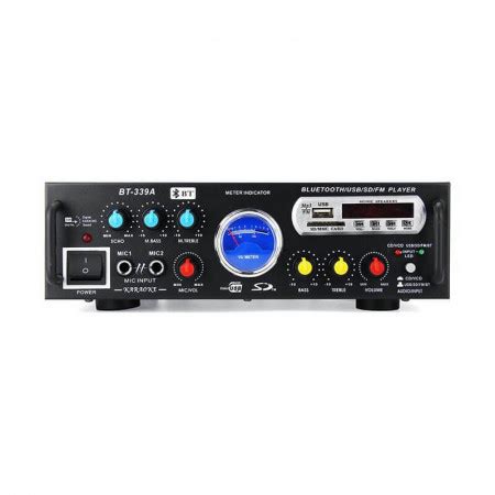 Amplificator Audio Cu Bluetooth Statie Usb Mp Radio Fm X W