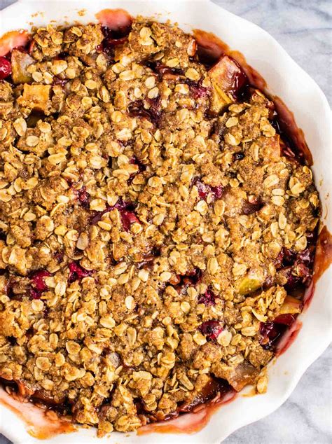 Cranberry Apple Crisp Recipe Build Your Bite